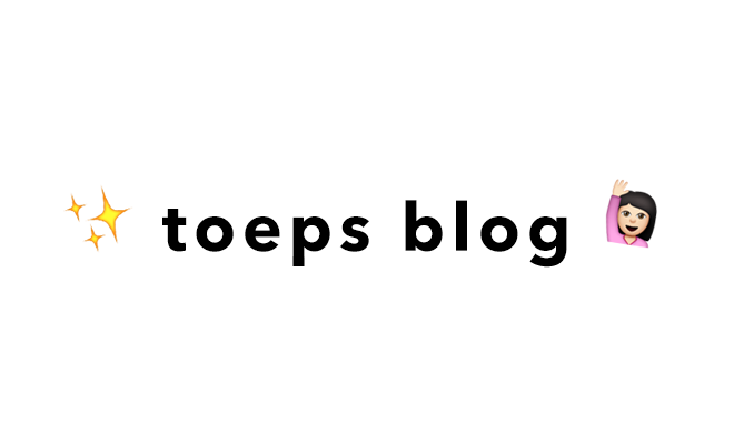 Toeps Blog