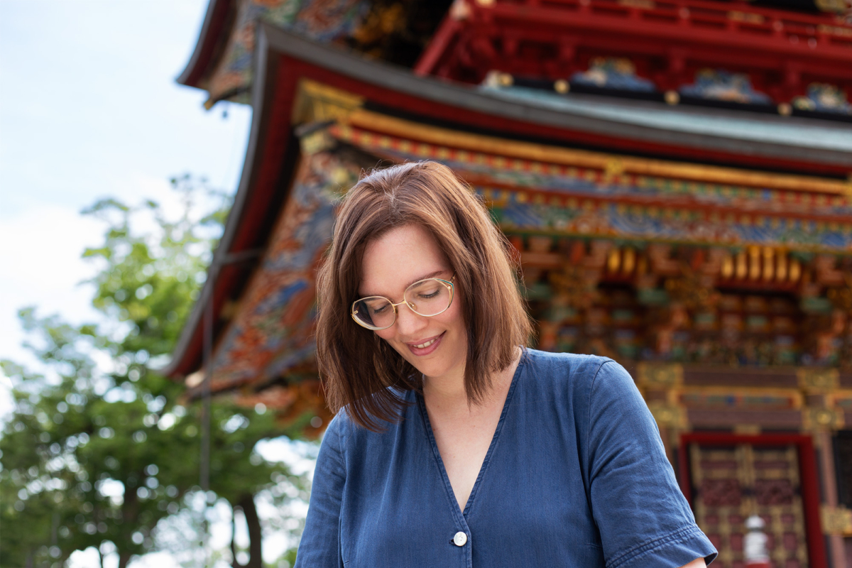 Toeps at the three story pagoda in Narita-san