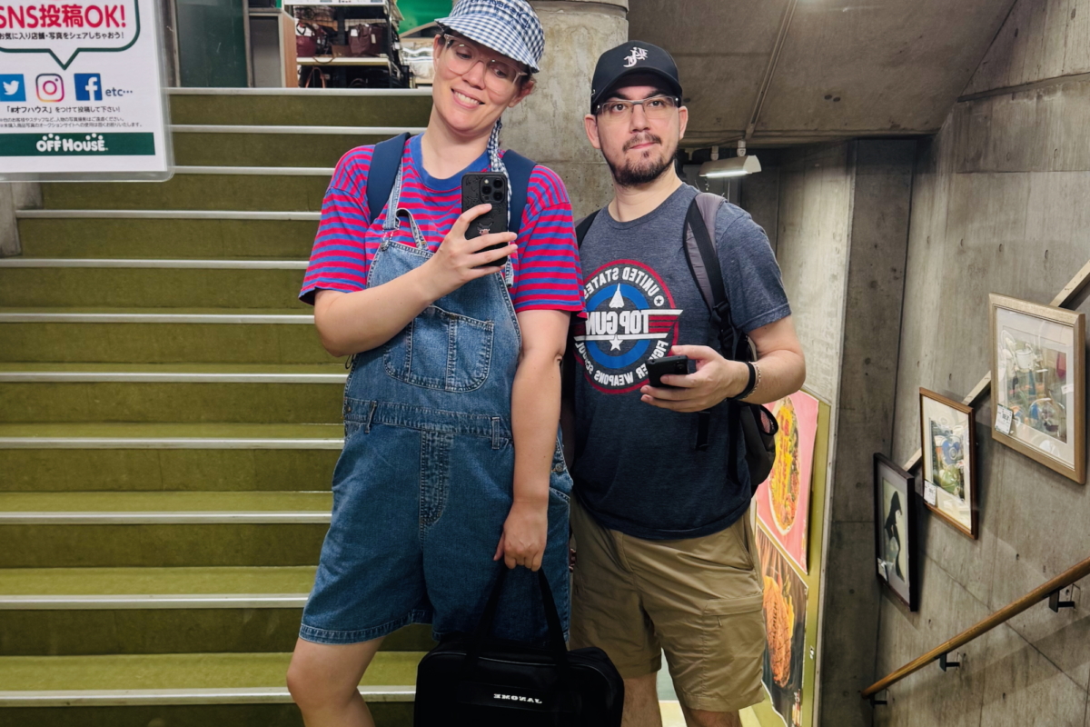 Toeps and Francois on her birthday