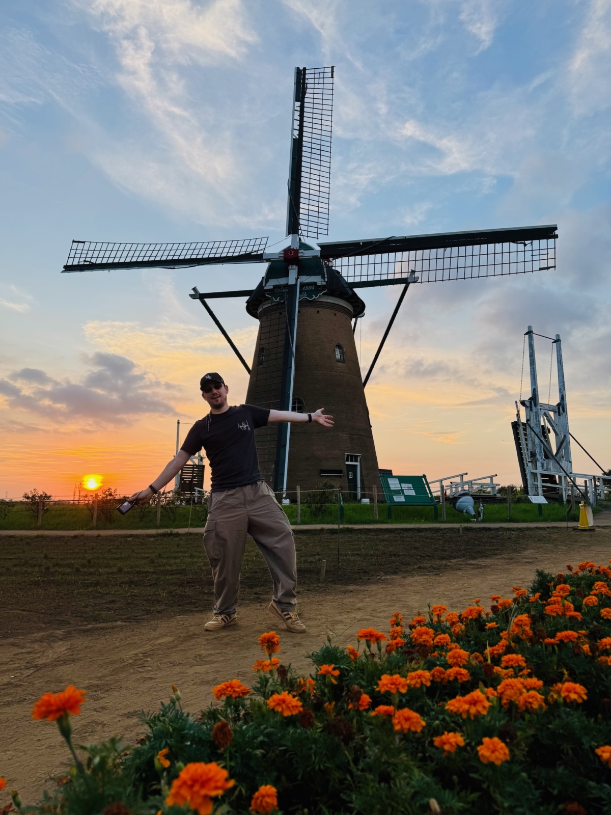 Dutch Windmill De Liefde in Sakura, Chiba
